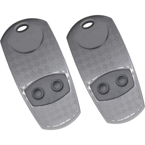 2pcs Top432ee Telecommandes Portatives, Télécommande Garage Portail Universelle