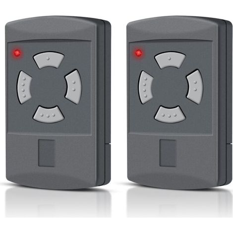 Telecommande Porte Garage - 40 685 Mhz - 4 Canaux - Compatible Modeles Hormann Hsm2-40 Hsm4-40 Hs2-40 Hs4-40 Hse2-40 Hse4-40 - Lot De 2