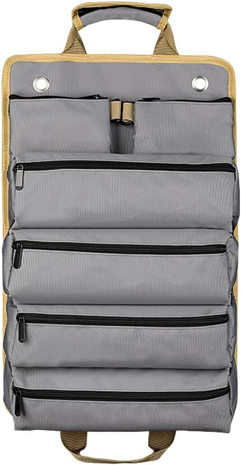 Werkzeugtasche Aus Oxford-gewebe Mit 6 Fächern Zur Aufbewahrung Von Profiwerkzeugen Für Den Heimgebrauch (grau)