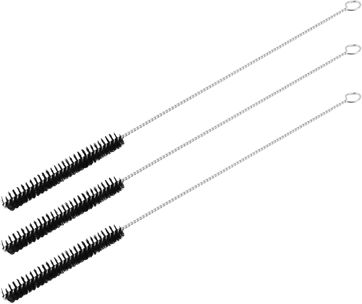 28 Cm Lange Metallrohrreinigungsbürste Mit 10 Mm Durchmesser (3 Stück)