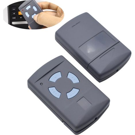 Télécommande Garage Hörmann Hsm4 868mhz - 2 Pièces Métal 4 Boutons - Compatible Portail Et Volet Roulant