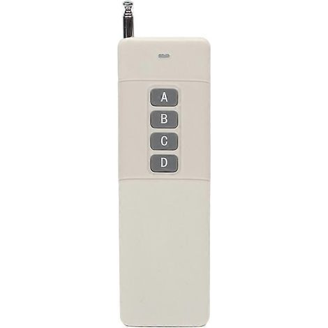 Télécommande 433 Mhz Haute Puissance 1/2/4/6/8/12 Canaux Pour Moteur - 4 Touches