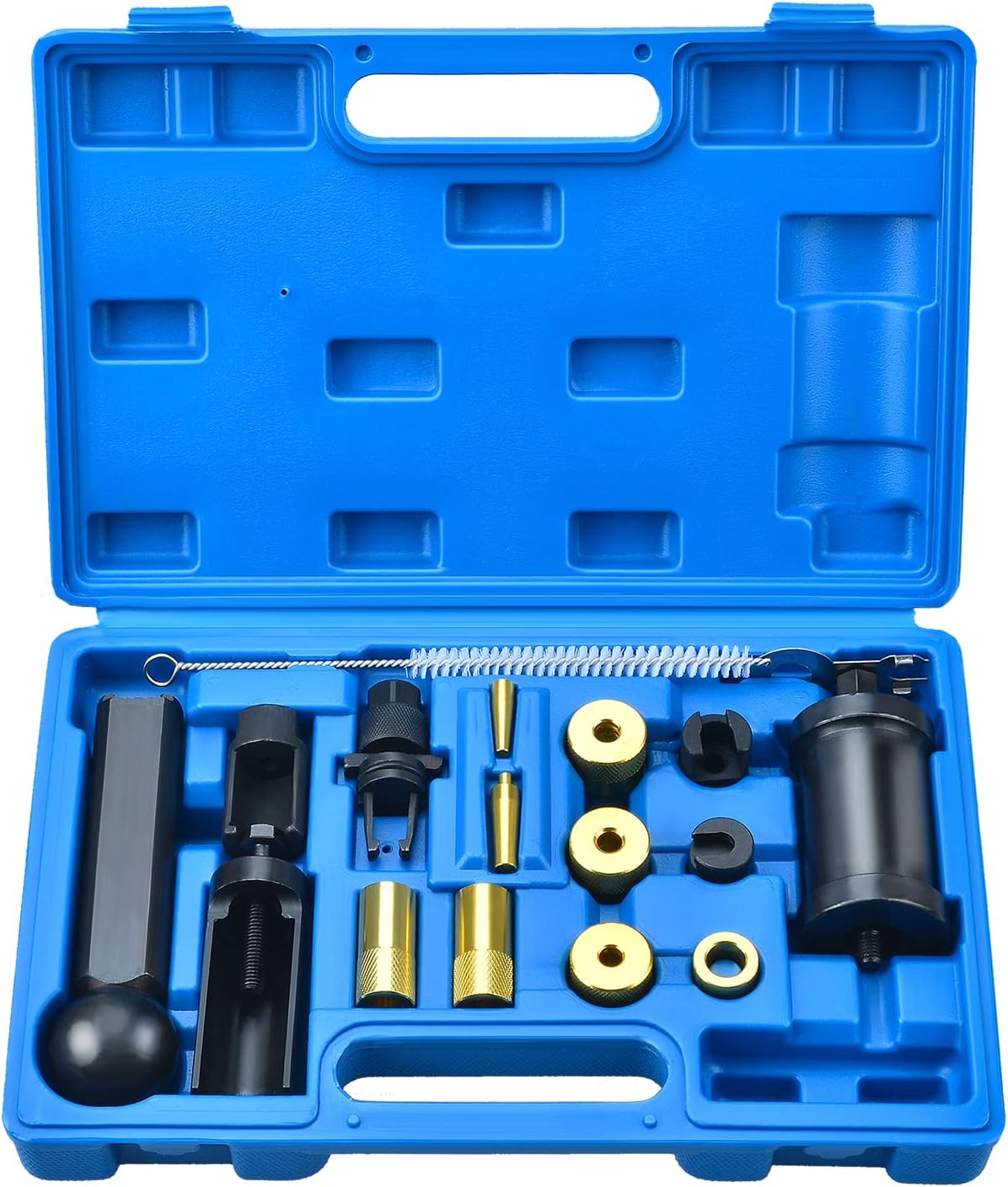 18-teiliger Werkzeugsatz Zum Ein- Und Ausbau Von Einspritzdüsen, Kompatibel Mit Seat 1.4, 1.6, 1.8, 2.0 Und 2.7 V6 Fsi Motoren