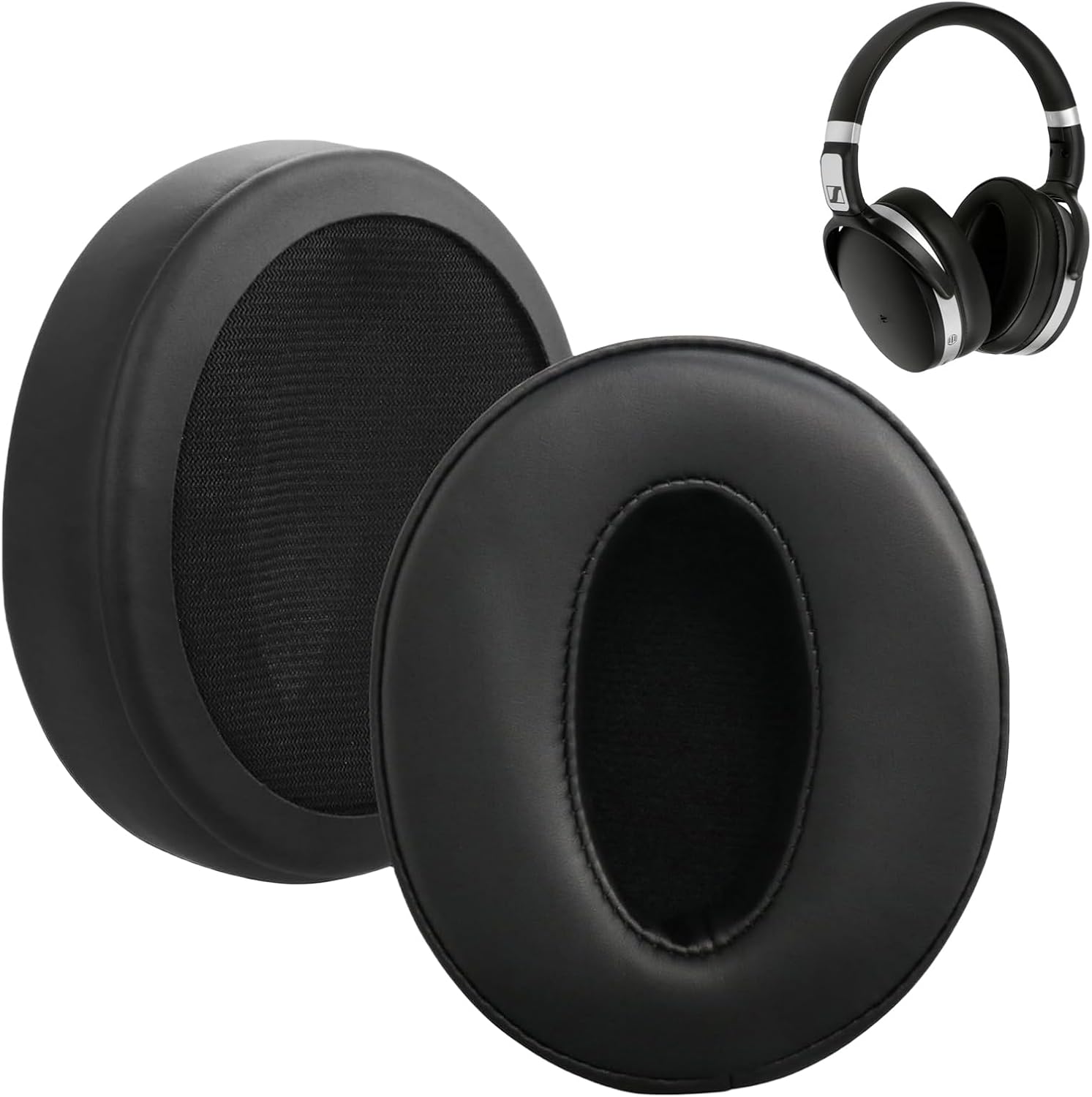 Paar Ohrpolster Für Sennheiser Hd4.50, Hd4.50bt, Hd 4.50btnc, Hd4.50se, Hd350bt, Hd300, Hd4.40bt, Hd4.30g, Hd4.20s, Hd458bt, Hd450, Hd 450bt, Hd400s, Mit Geräuschisolierendem Schaumstoff
