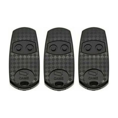 Lot De 3 Télécommandes Came Top432ev – Code Fixe 433,92 Mhz – Pour Portail Automatique
