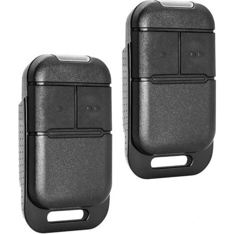 Télécommande 433,42 Mhz Pour Portail S0m-fy Rts – 2 Canaux – Émetteur Mural Pour Motorisations – Signal Sonore Pour Porte De Garage