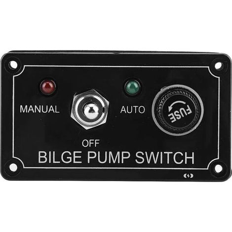 Bilgenpumpenschalter Mit Led-anzeige, 12 V Dc, Manueller/automatischer Ein-/ausschalter Für Boote Und Schifffahrt, Von Debuns