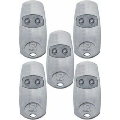 Télécommande - 433,92 Mhz - 2 Canaux - Pour Portail Automatique - Pack De 5