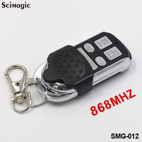 Télécommande De Porte De Garage Numérique Émetteur 868 Mhz 433 Mhz Pour Portes De Garage Motorisées 1 Pièce