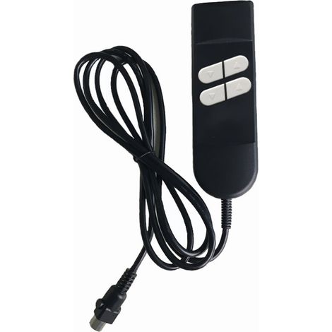 Télécommande Manuelle 4 Boutons - Connecteur 5 Broches - Pour Fauteuils Inclinables Et Élévateurs - 1 Pièce