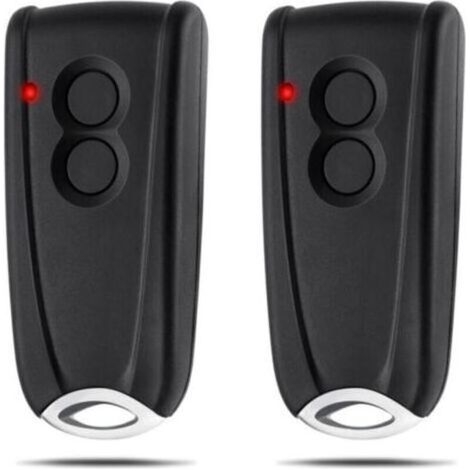 Telecommande Porte De Garage - 433,92 Mhz - Compatible Ecostar Rsc2 Rse2 Rsz1 Hormann Ecostar Europro Portronic - 2 Pieces