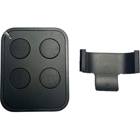 Télécommande Porte Garage - 4 Boutons - 433,92 Mhz - Code Tournant - Portée 100 M - Compatible Ouverture Porte Garage