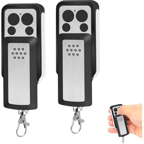 Télécommande Portail - 433,92 Mhz - Code Tournant - 4 Canaux - Compatible Avidsen - Lot De 2