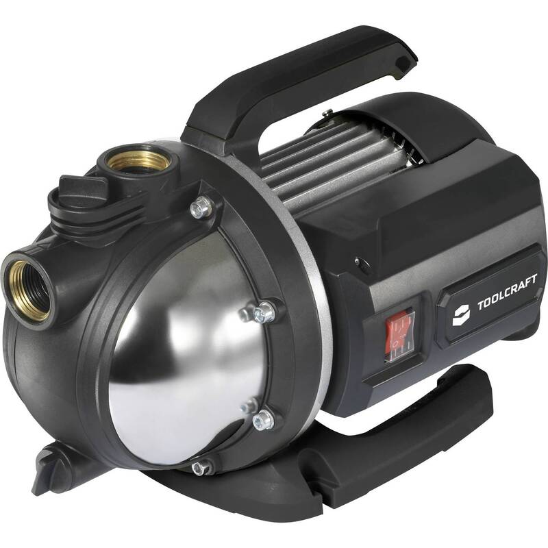 [gebraucht] B-ware Toolcraft Gartenpumpe Wasserpumpe 7000l/h 48m Druckpumpe Ipx4 1100w Kompakt