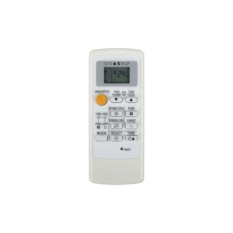 Universelle Fernbedienung Für Mitsubishi-klimaanlagen. Stromversorgung: 2 Aaa-batterien. Kompatibel Mit Mp04a, Mp07a, Mh08b Und Mh12a. Abmessungen: 14 X 5 Cm.