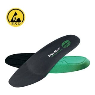 Einlegesohle ERGO-MED green, Größe 43
