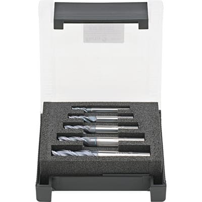 VHM HPC INOX Fräser-Satz DIN 6527L HB 6-16mm