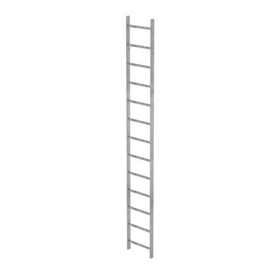 Leiternteil, 13 Spr., L 3640mm, B 520mm, Edelstahl