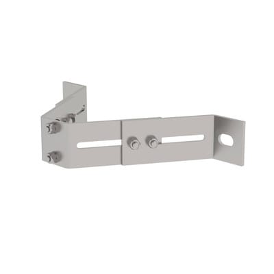 Wandanker verstellbar, Edelstahl, Wandabstand 155mm