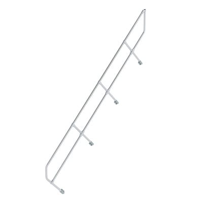 Handlauf Aluminium für Treppe 45° Stufenanzahl 13