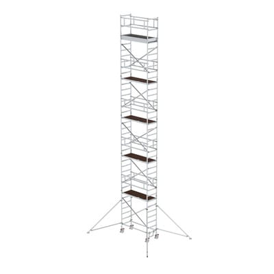 Fahrgerüst Arbeitshöhe 12500mm Plattform 750 x 1800mm