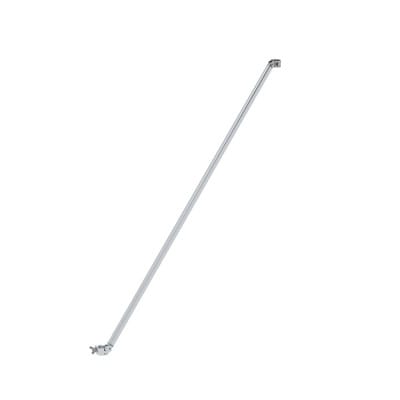 Handlauf Fahrgerüst pa GrL 1800mm Aluminium-Rohr abgewinkelt
