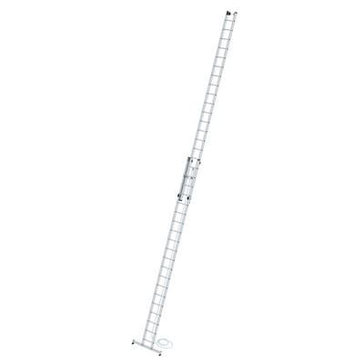 Seilzugleiter Aluminium, 2x20 Sprossen, L ausgef. 5860mm, L eingef. 10300mm