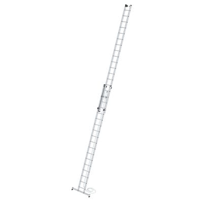 Seilzugleiter Aluminium, 2x18 Sprossen, L ausgef. 5300mm, L eingef. 9180mm