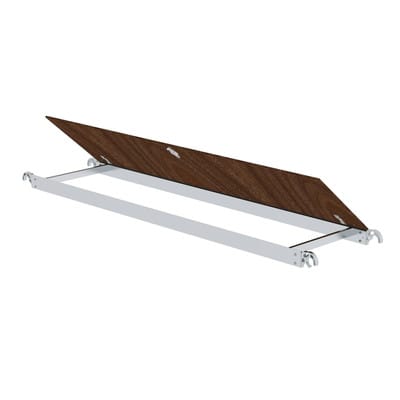 Plattform 2450mm Durchstiegsklappe, Aluminium-Rahmen 17 kg