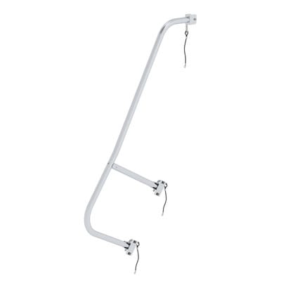 Handlauf steckbar für Podesttreppe 50103-51208 links, 5-6 Stufen