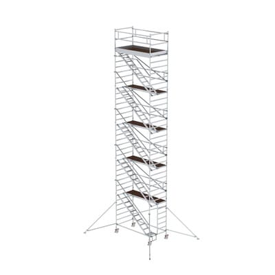 Fahrgerüst Arbeitshöhe 12400mm Plattform 1350 x 2450mm