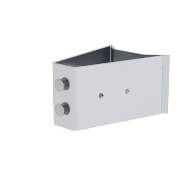 Wandanker verstellbar, Aluminium, Wandabstand 155mm