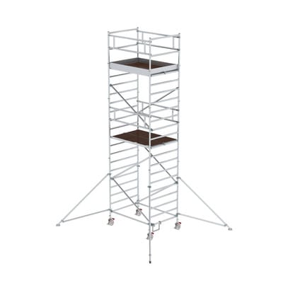 Fahrgerüst Arbeitshöhe 7400mm Plattform 1350 x 1800mm
