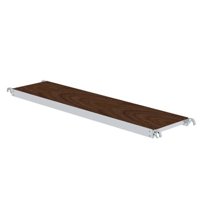 Plattform 2450mm geschlossen, Aluminium-Rahmen 20,2 kg