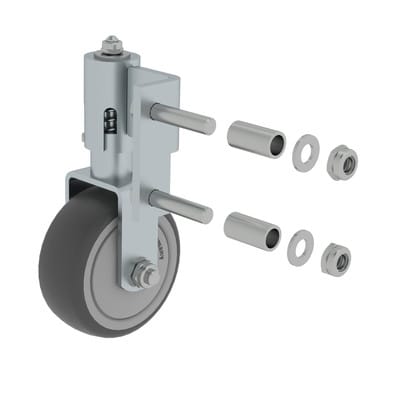 Federrolle rechts Stufenleiter 80mm 0,9 kg