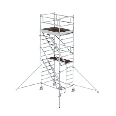 Fahrgerüst Arbeitshöhe 6400mm Plattform 1350 x 1800mm