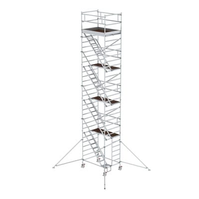 Fahrgerüst Arbeitshöhe 10400mm Plattform 1350 x 1800mm