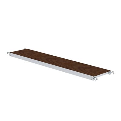 Plattform 3000mm geschlossen, Aluminium-Rahmen 25 kg