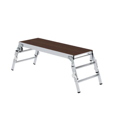 Maschinenpodest höhenverstellbar 2x 2 Stufen Aluminium