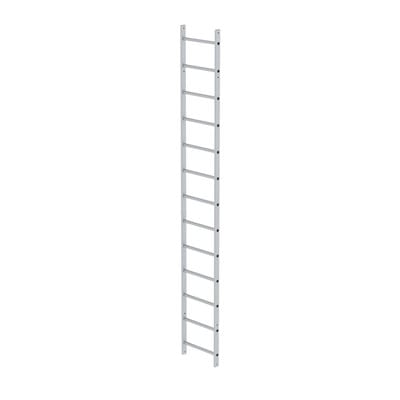 Leiternteil, 13 Spr., L 3640mm, B 520mm, Aluminium eloxiert