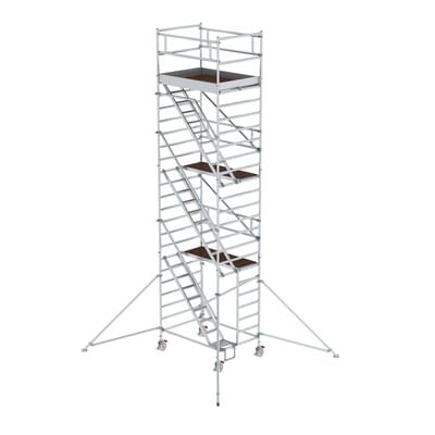 Fahrgerüst Arbeitshöhe 8400mm Plattform 1350 x 1800mm