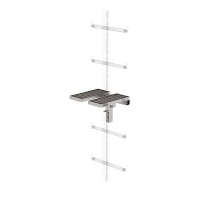 Ruhepodest Steigschutzsystem klappbar Edelstahl V4A (1.4571)