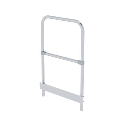 Geländer Treppe stirnseitig 45° B 600mm ALU