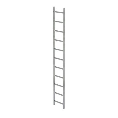 Schachtleiter feuerverzinkt 11Sp, B innen 400 außen 440mm, L 3080mm