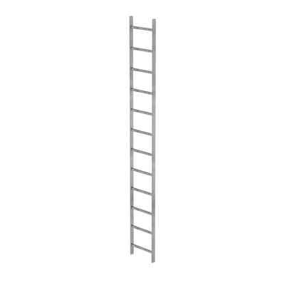 Schachtleiter feuerverzinkt 12Sp, B innen 400 außen 440mm, L 3360mm