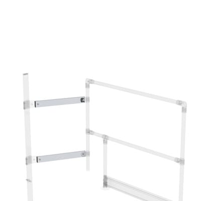 Distanzsegment für Steigleiter, Aluminium blank