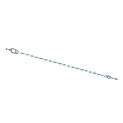 Sicherungsseil mit Karabinerhaken/Ösenschraube, für Plattformbreite 1050mm