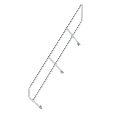 Handlauf Aluminium für Treppe 45° Stufenanzahl 9