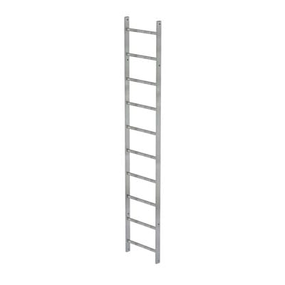 Leiternteil, 10 Spr., L 2800mm, B 520mm, Stahl verzinkt