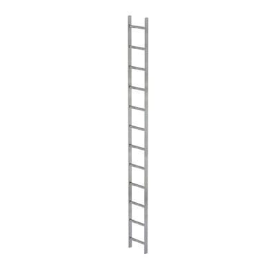 Schachtleiter feuerverzinkt 12Sp, B innen 300 außen 340mm, L 3360mm